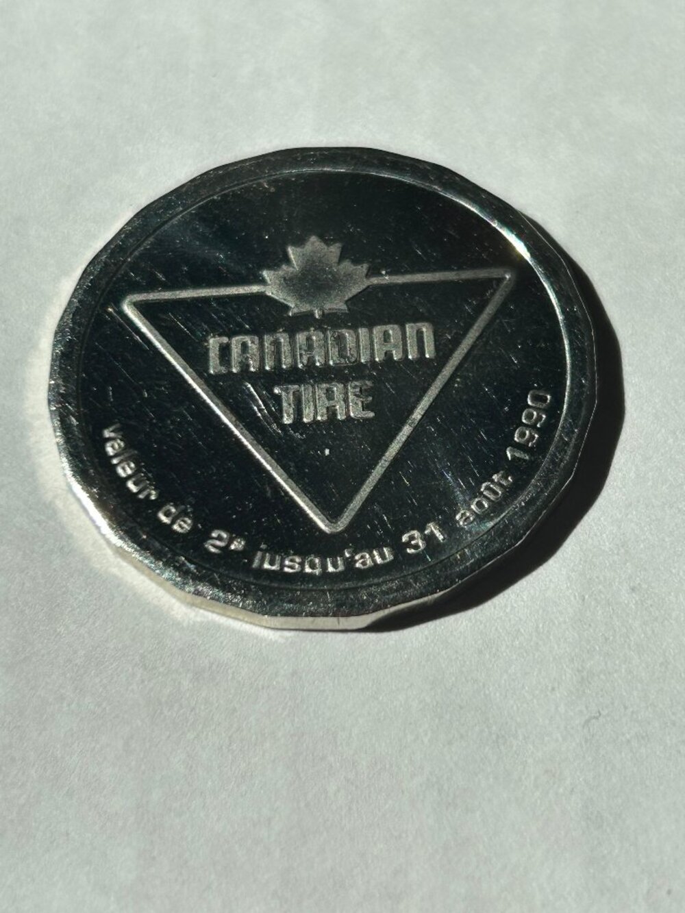 Canadian Tire Coin Limited Edition 20e anniversaire des Jeux du Québec